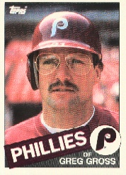1985 Topps Baseball Cards      117     Greg Gross
